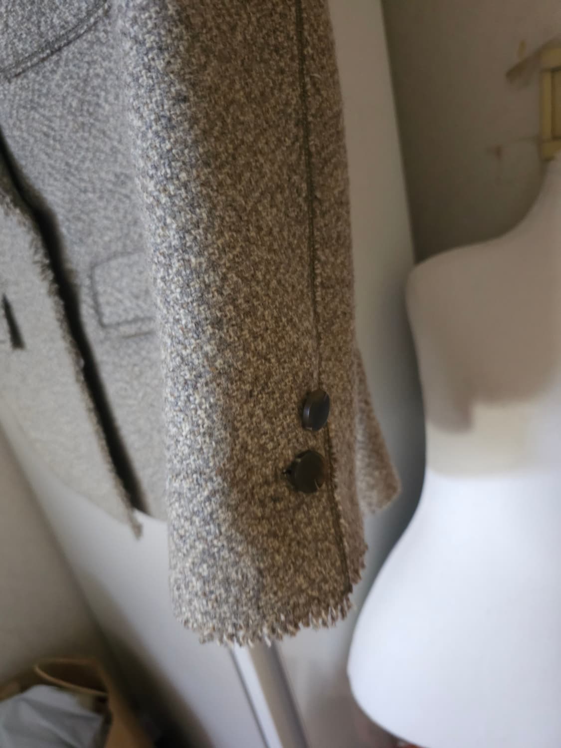 지컷 트위드 울자켓 상품이미지4