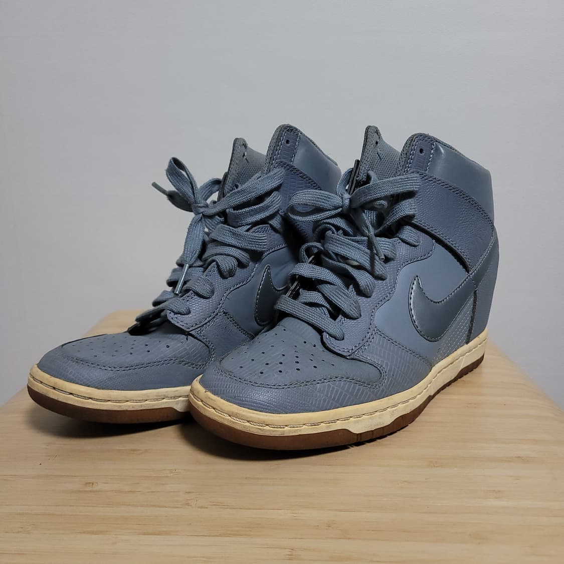 (245) NIKE 나이키 덩크 하이 스카이 그레이 여성용 상품이미지2