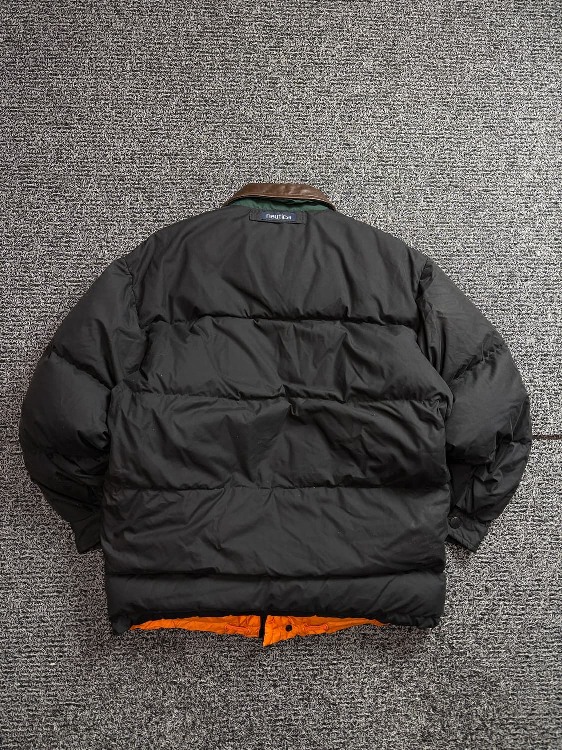 노티카 올드스쿨 레더 카라 다운 패딩 점퍼 2304 상품이미지4