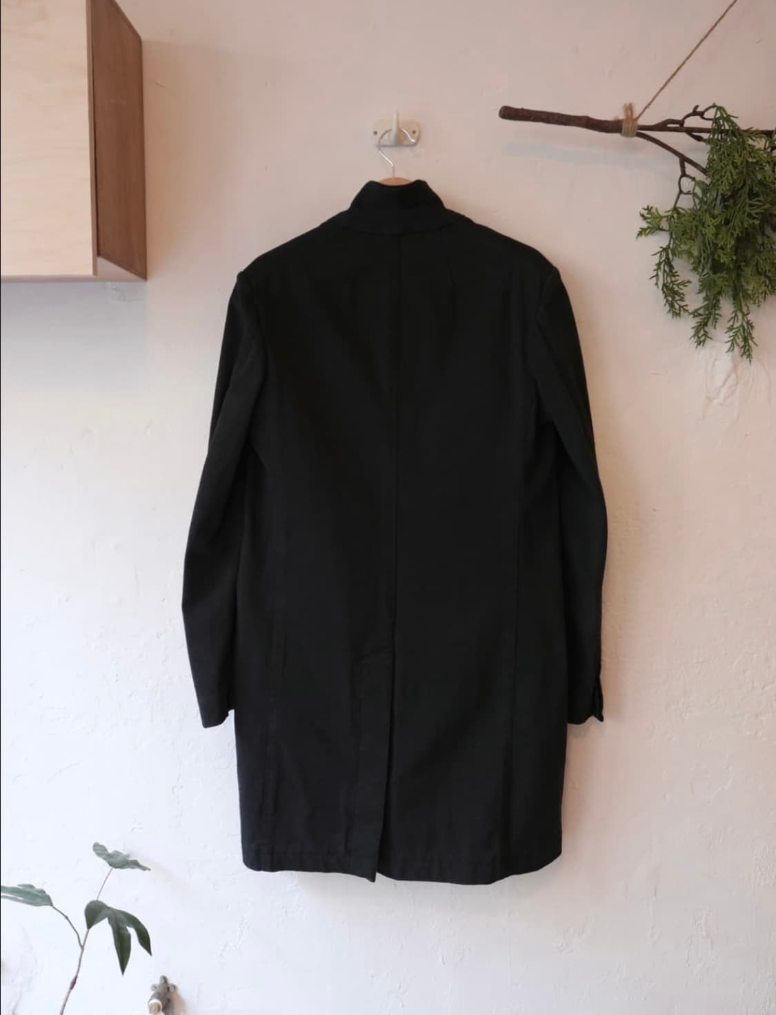 헬무트랭 코튼 싱글 코트 상품이미지2