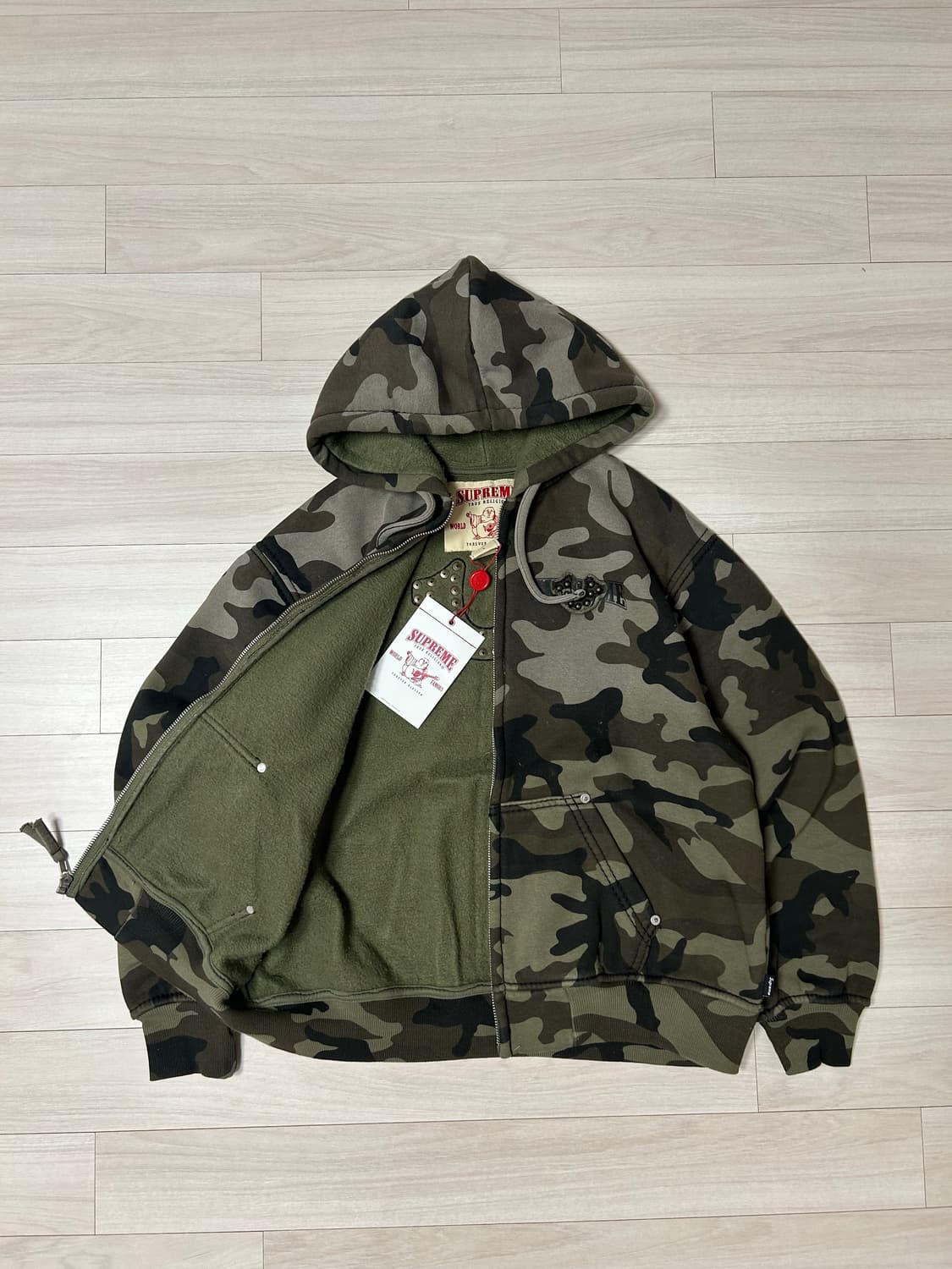 (S) 슈프림x트루릴리전 후드집업-25fw 상품이미지2