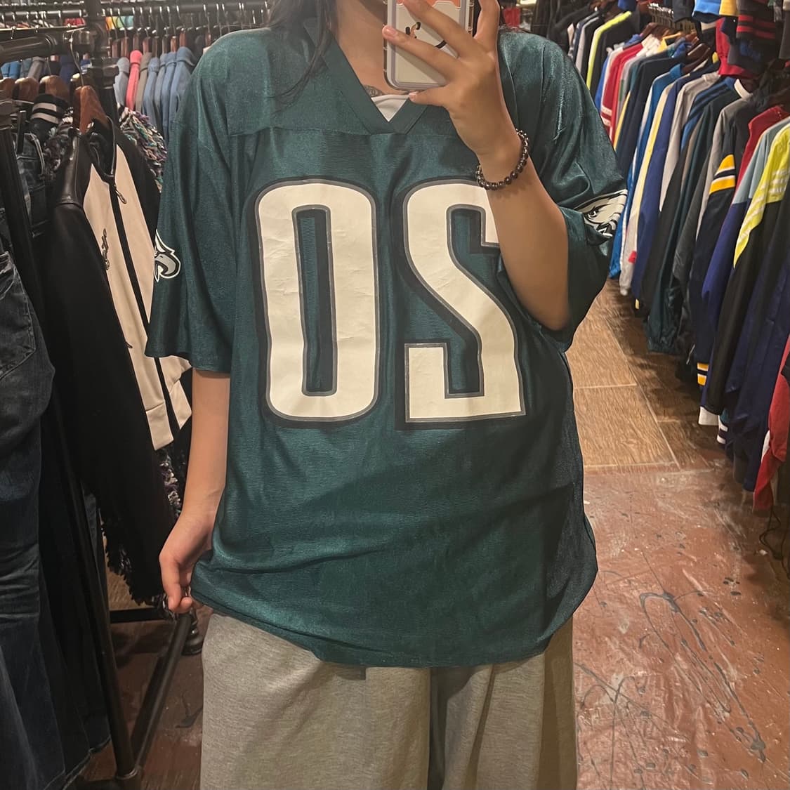 [HI]NFL 풋볼져지 반팔티 그린 상품이미지1