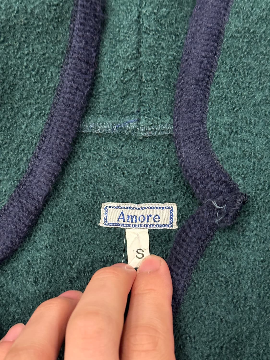 Vintage AMORE 자수 자켓 S 상품이미지4