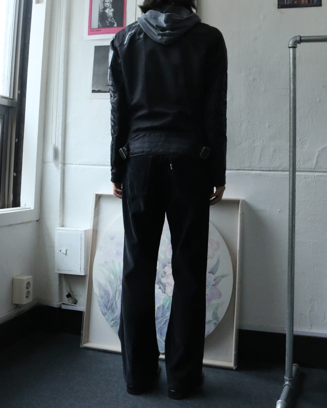 90s 리바이스 646 블랙 코듀로이 부츠컷 팬츠 상품이미지2