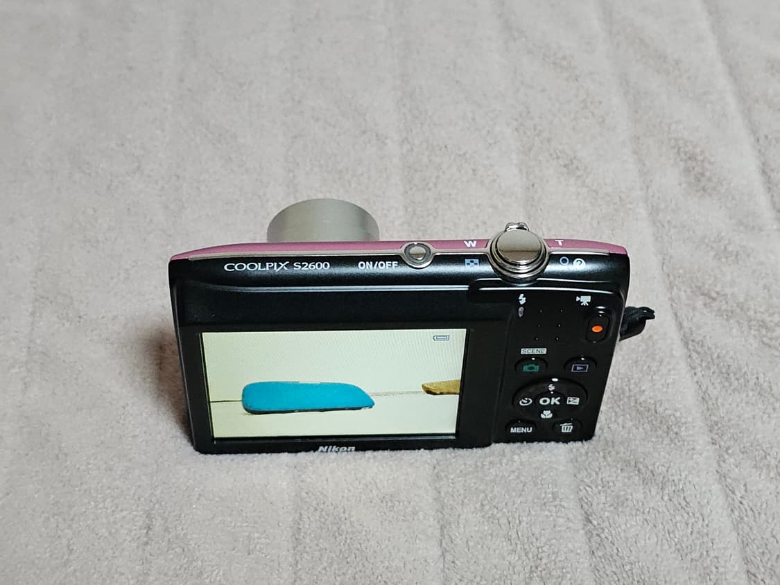 니콘 쿨픽스 S2600 핑크색 디지털 카메라 상품이미지7