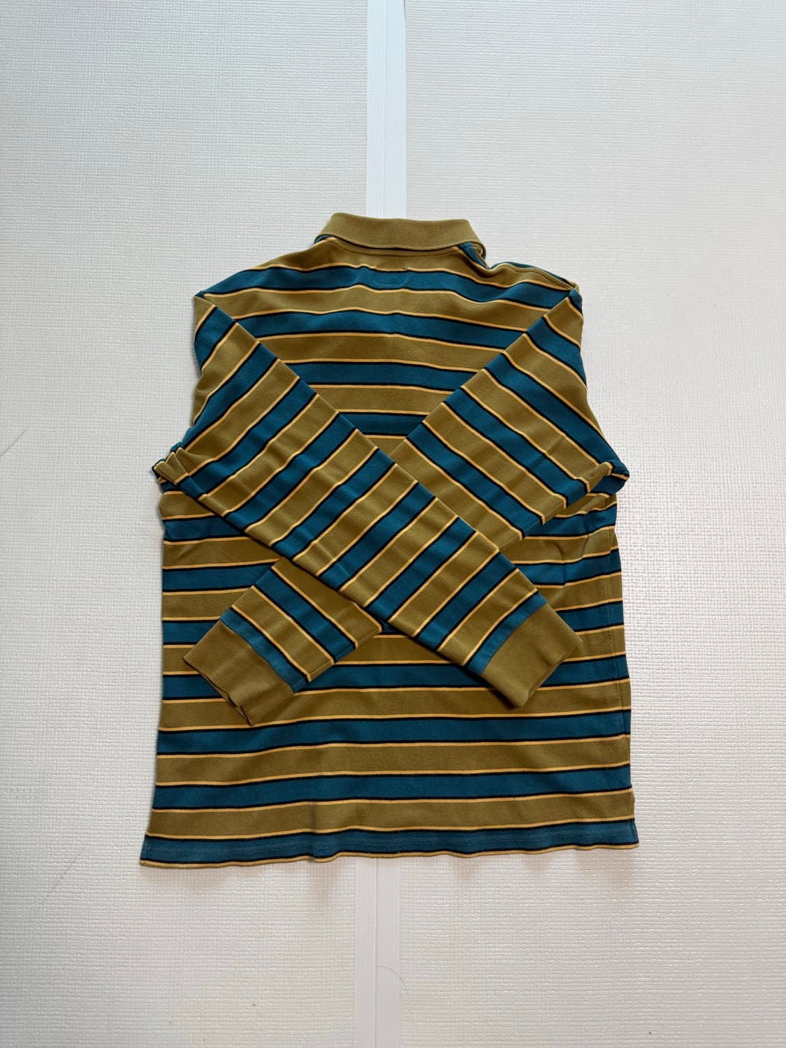 SUPREME Striped Polo Shirt (M) 상품이미지5