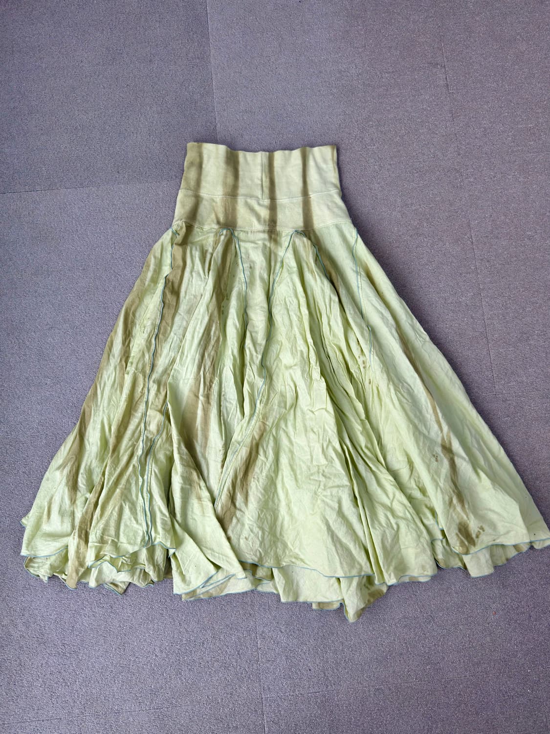 pikake kai 하와이 나염 롱스커트 상품이미지1