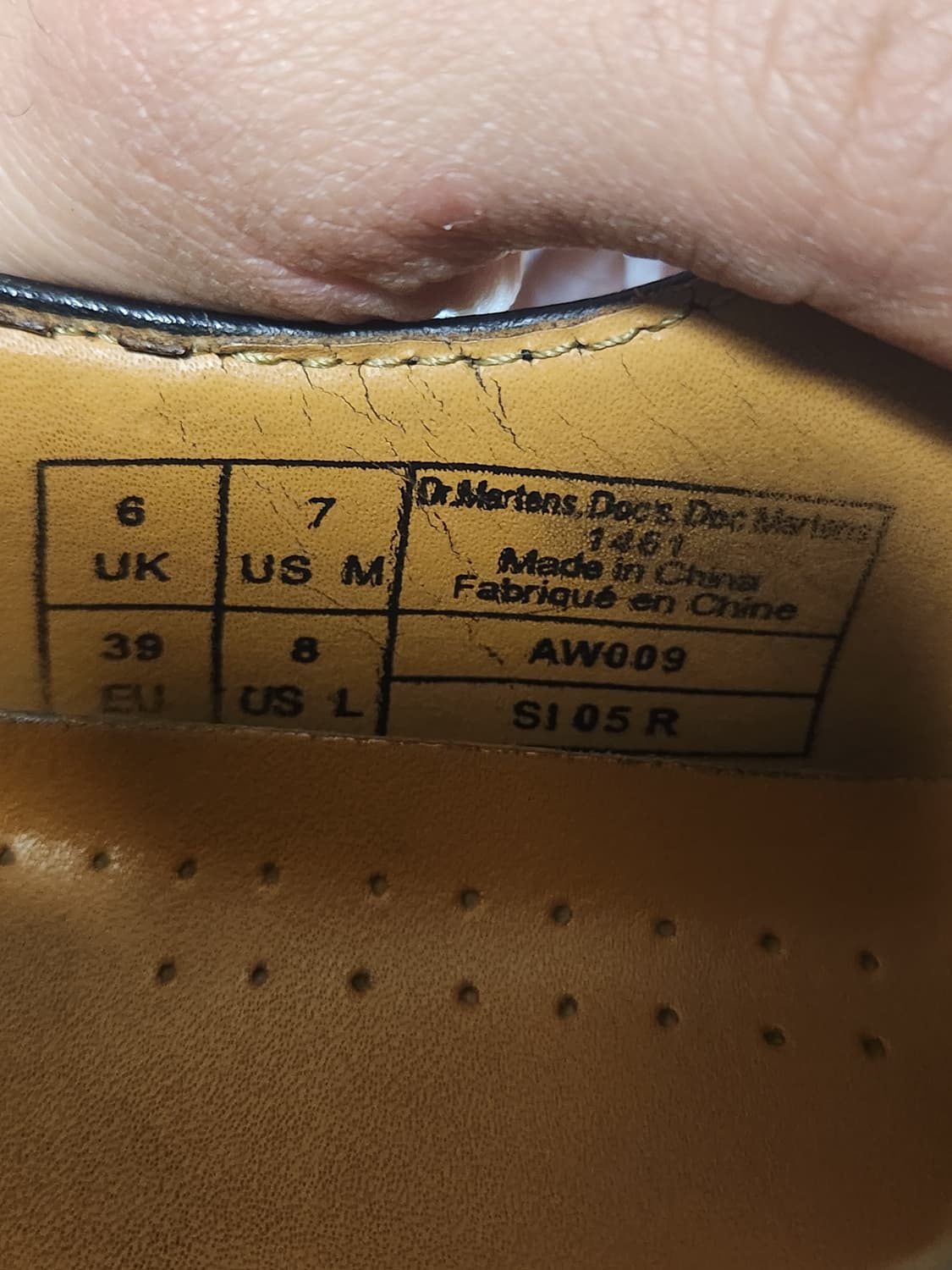 (250)닥터마틴 1461 나파 상품이미지9