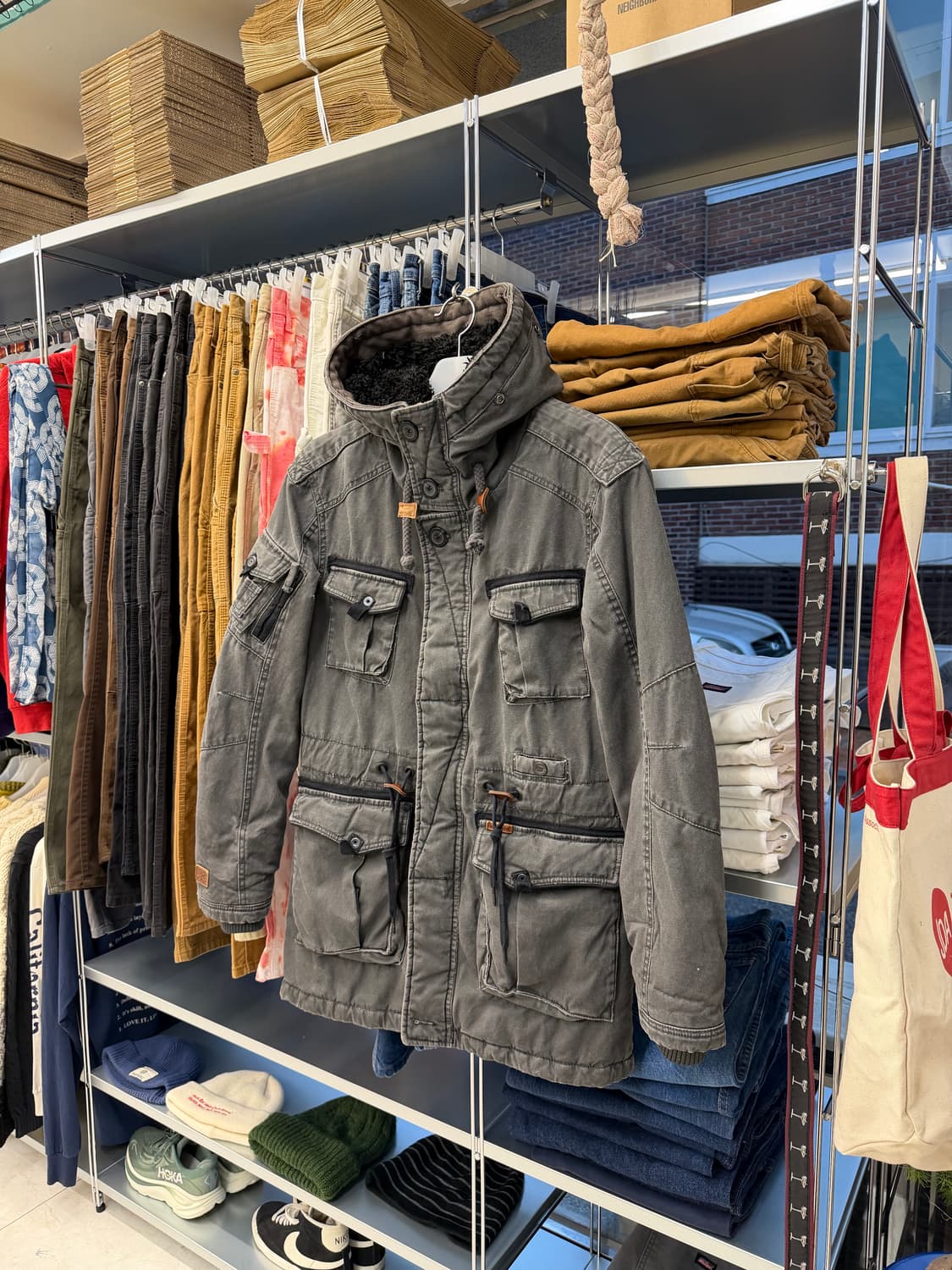 KHUJO washed military multipocket jacket 상품이미지1