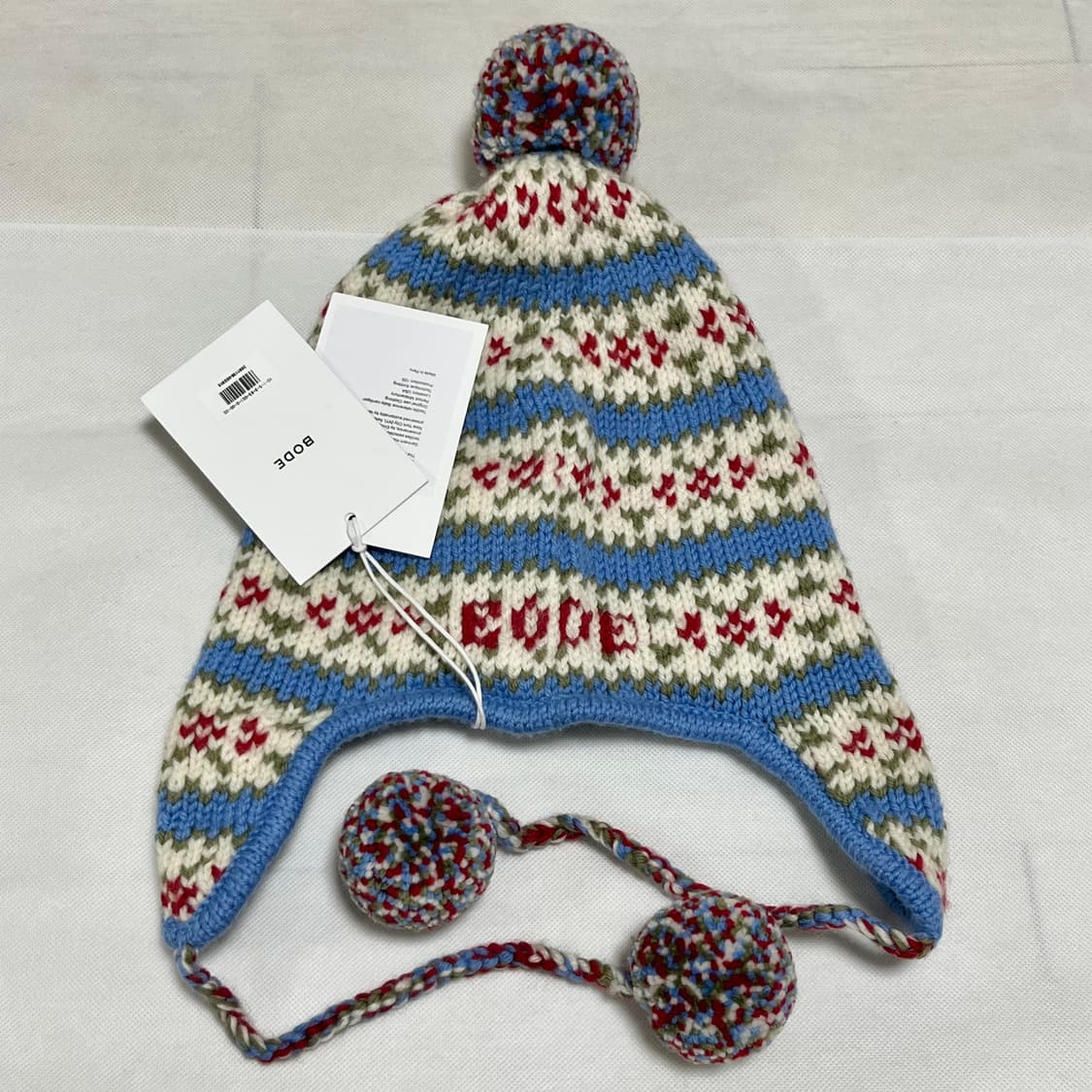 보디 BODE Wedgewood Pom 울 비니 상품이미지3