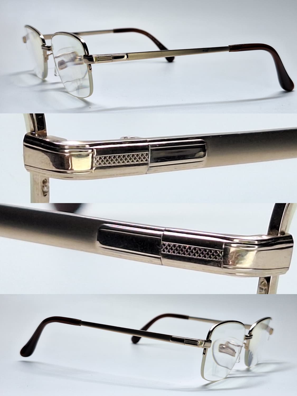 일제 순수 티타늄 반무테 안경테/MATRIX MA-5947/일본 빈티지  상품이미지8