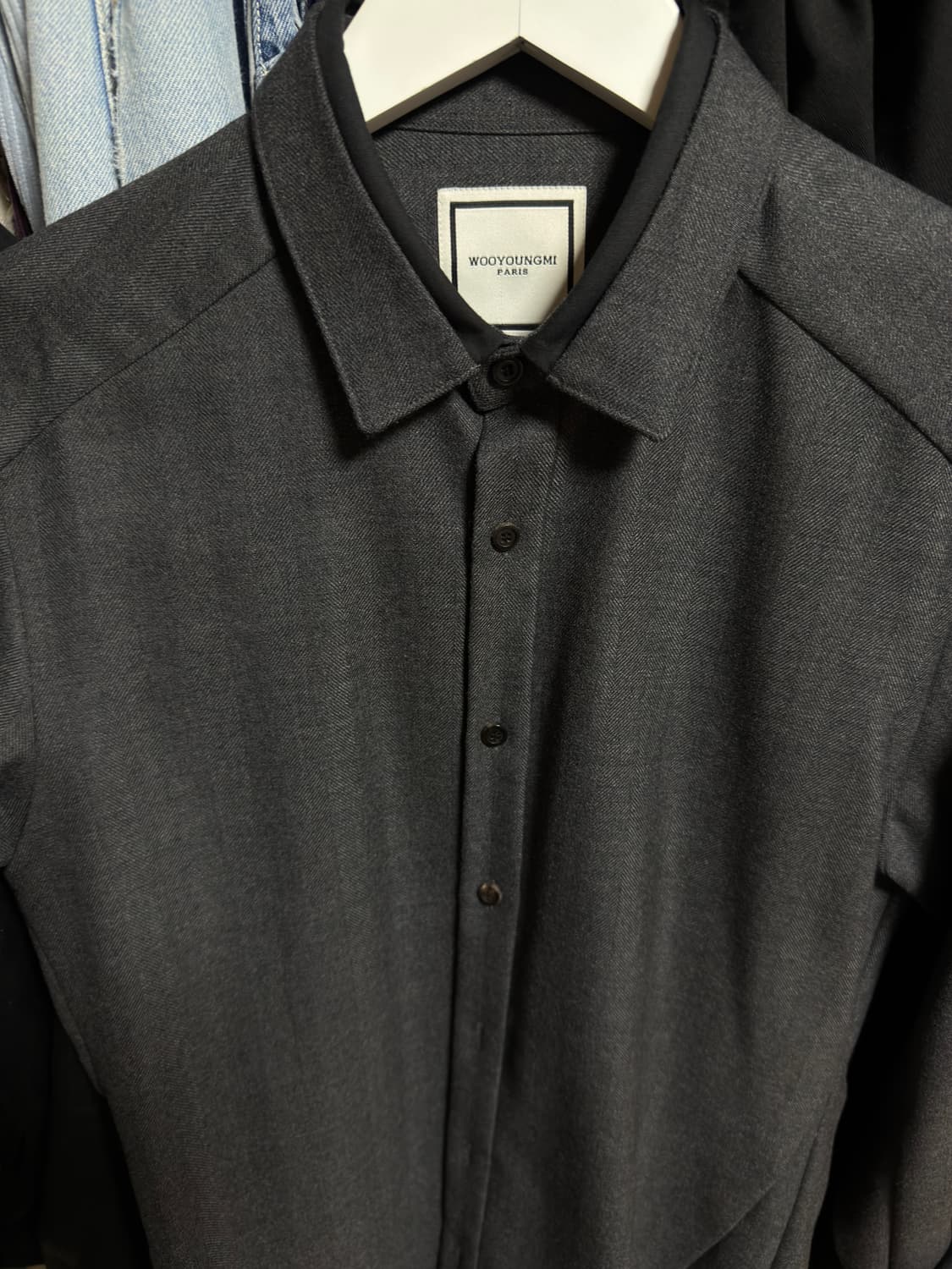 우영미 울 셔츠 16aw 44 상품이미지1
