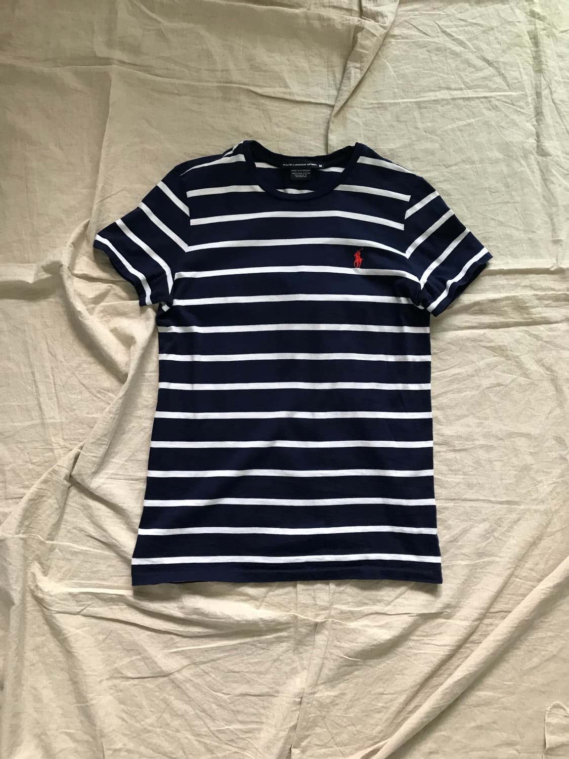 폴로 랄프로렌 스포츠 포니로고 스트라이프 반팔 상품이미지5