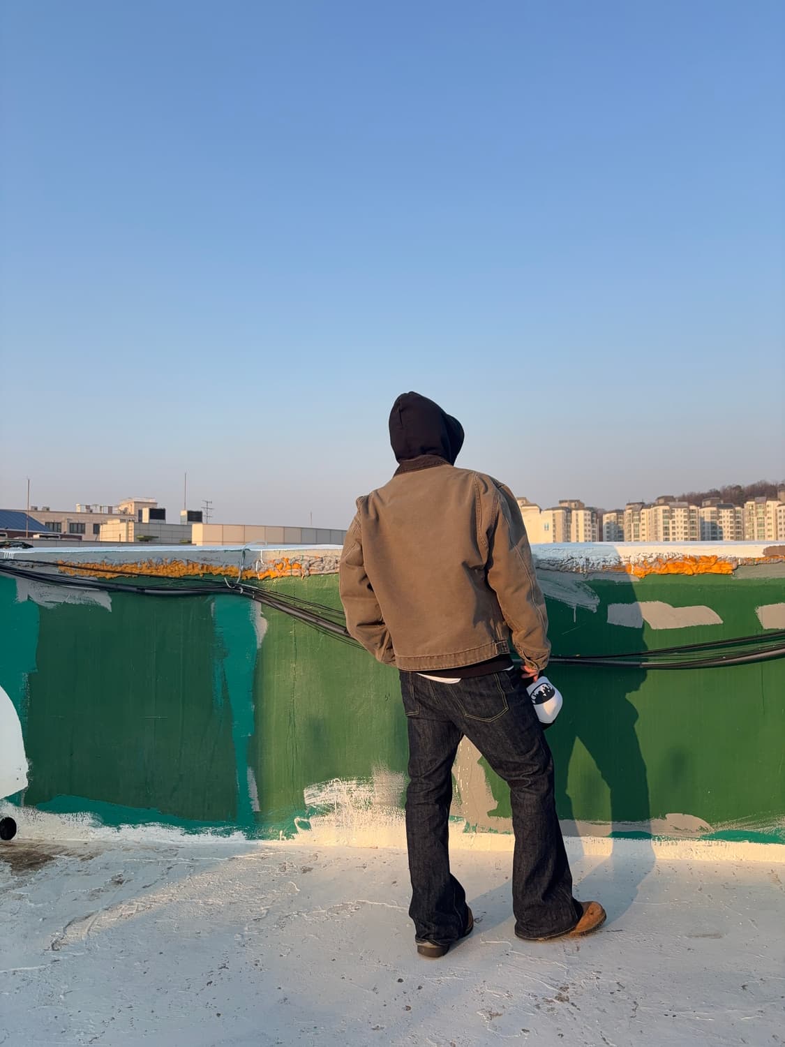 칼하트 디트로이트 자켓 J43 cht (size: XL) 상품이미지9