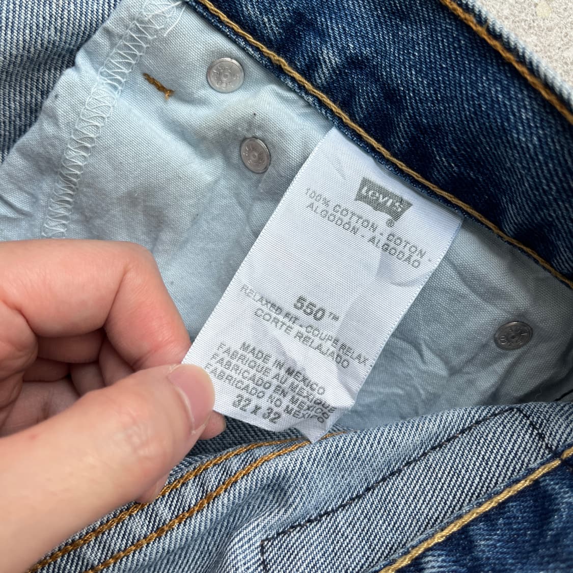 00's levis 리바이스 550 [32] 상품이미지7