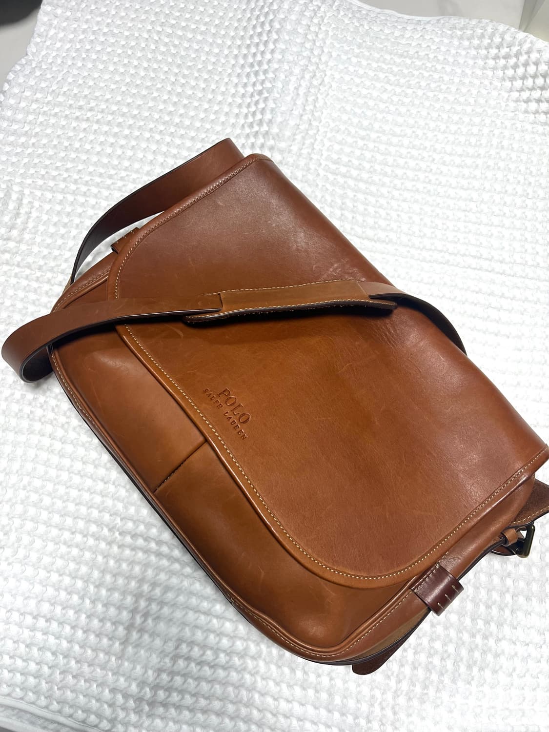 Polo 남성 가죽 가방 상품이미지2