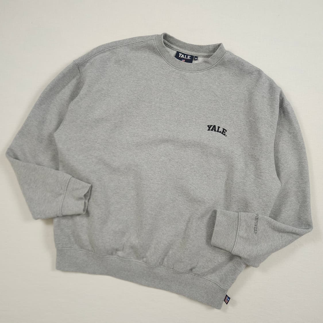 M(95) 예일 YALE 로고 기모 맨투맨 상품이미지1