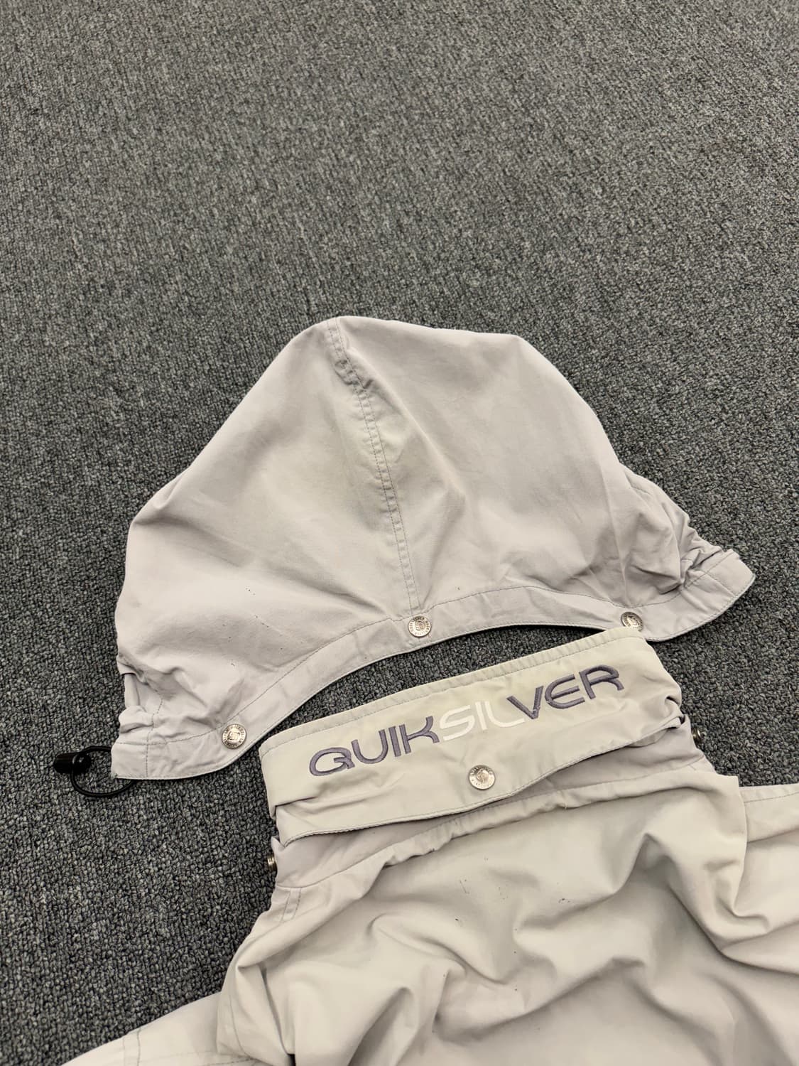 L)퀵실버 빈티지 올드스쿨 배색 바람막이 점퍼 상품이미지7