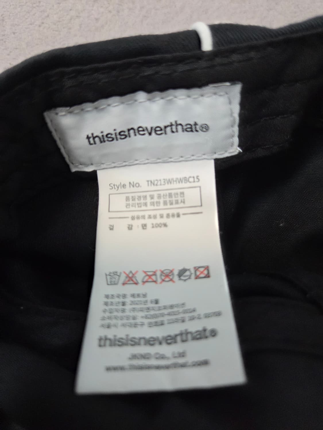 디스이즈네버댓 볼캡 남
 상품이미지5