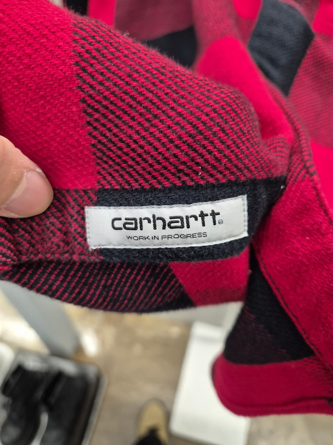 Carhartt 체크 셔츠 M 상품이미지6