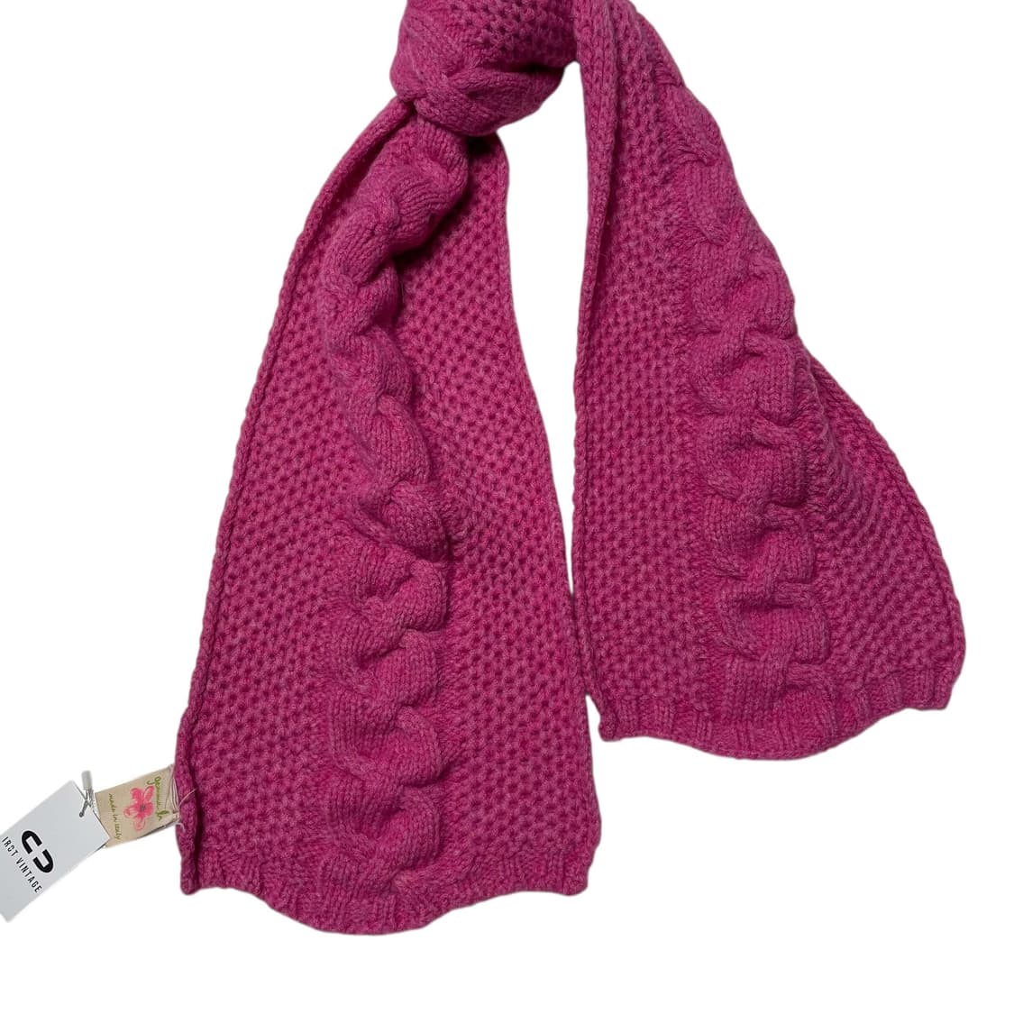 핑크 울 블렌드 머플러(italy made) 상품이미지2