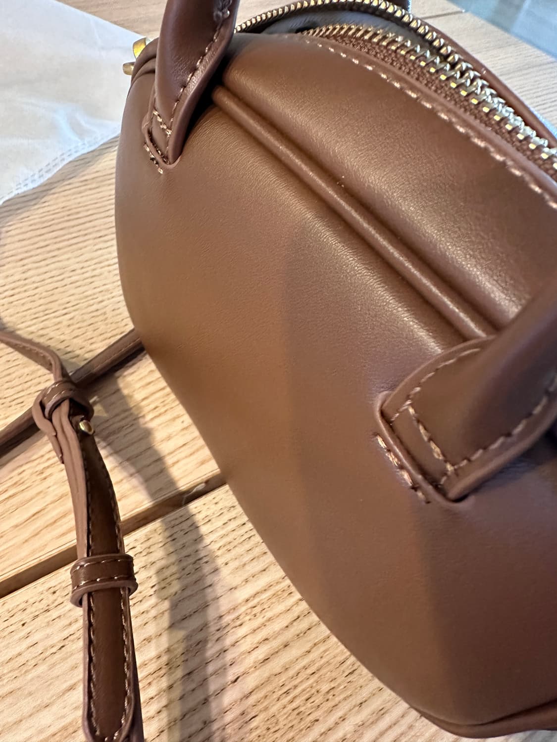 자라 톱스티칭 미니백 상품이미지4