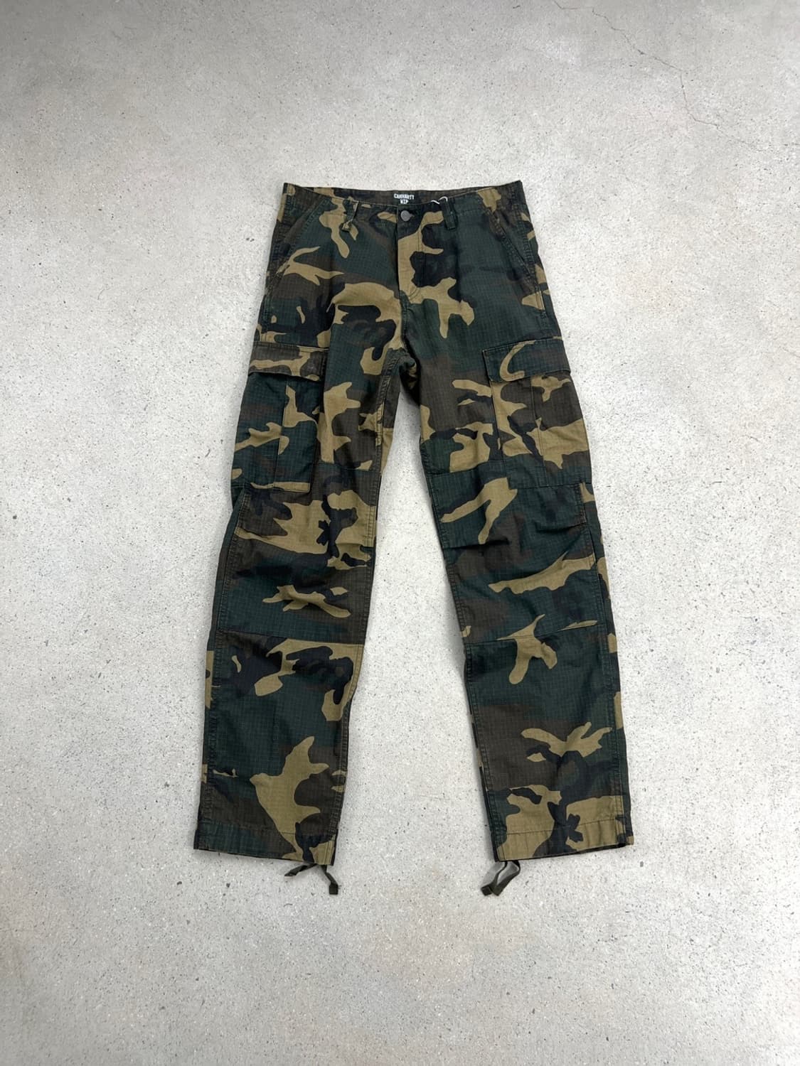 칼하트 WIP 레귤러 카모 팬츠 상품이미지3