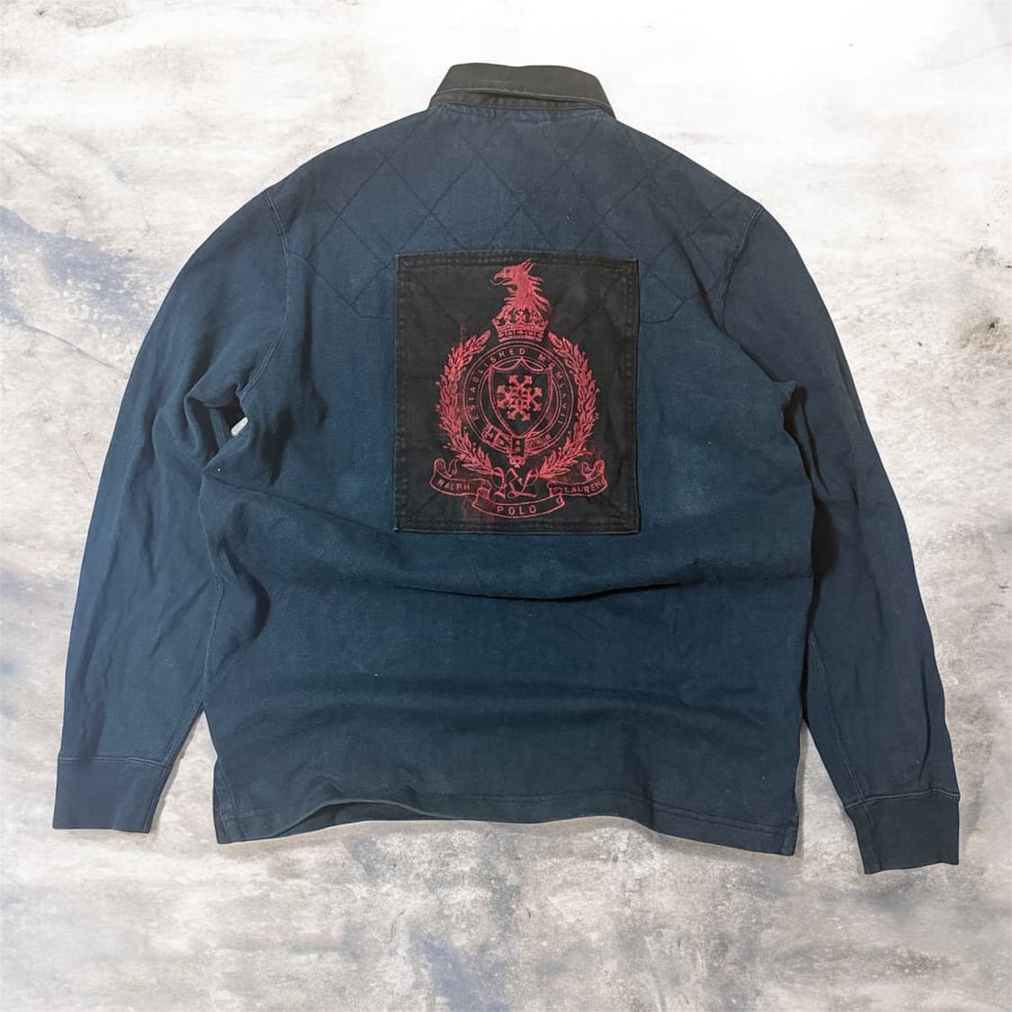 폴로 랄프로렌 롱슬리브 럭비티 네이비 상품이미지2