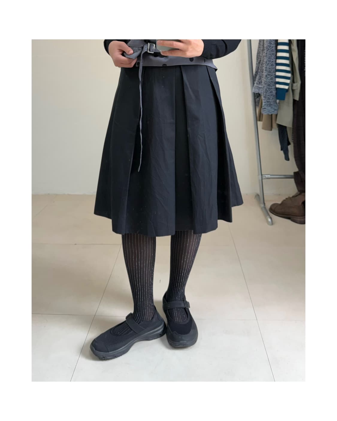 빈티지 미디 스커트 상품이미지3