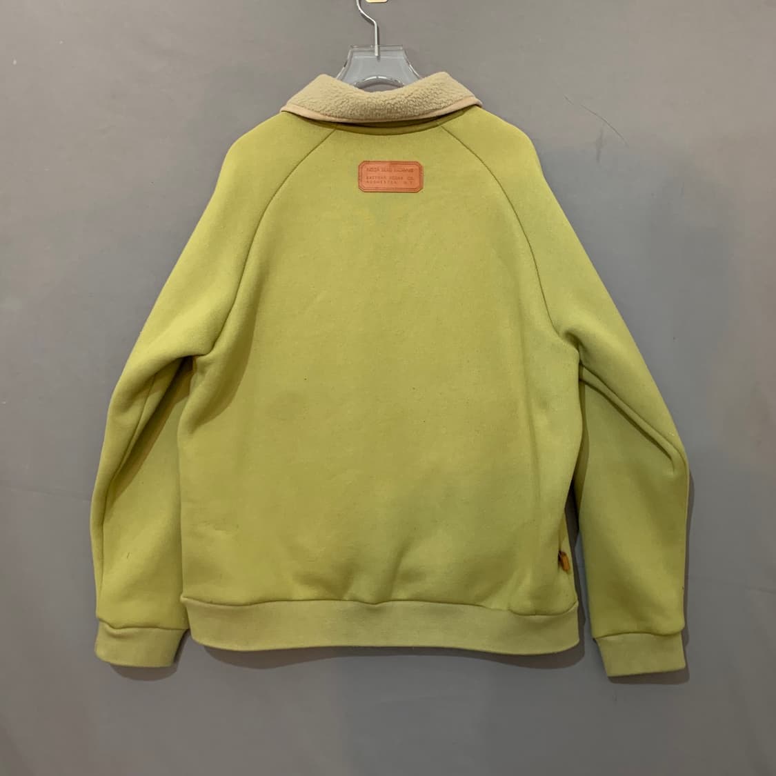 M KODAK 코닥어패럴 브라우니 라이트웜 반집업 기모 맨투맨 상품이미지3