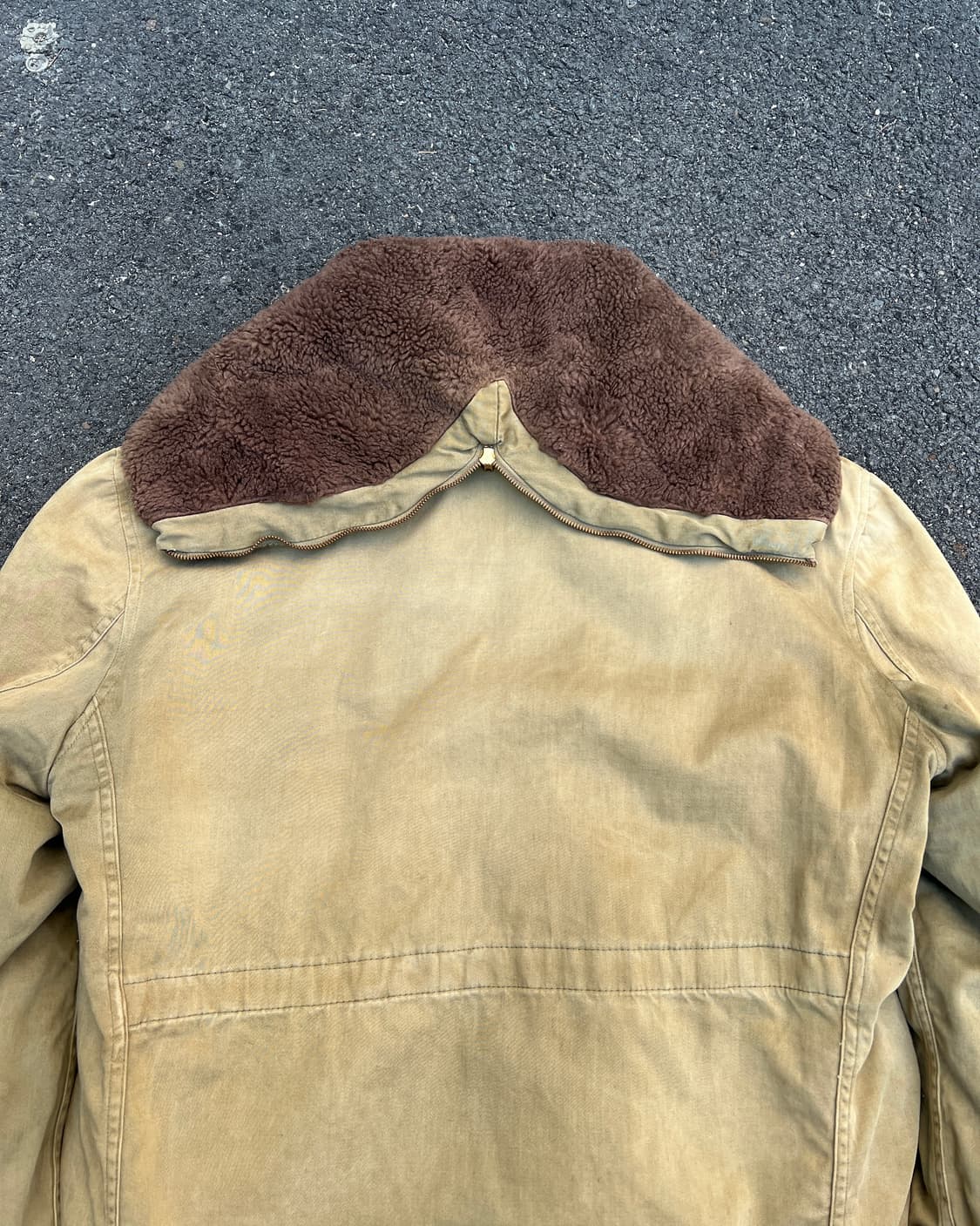 [L] 70s 선페이드 밀리터리 파카 상품이미지5