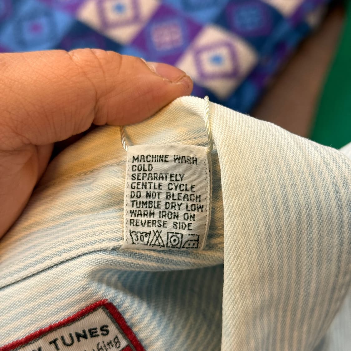 워너브라더스 루니 툰즈 스트라이프 셔츠 상품이미지10