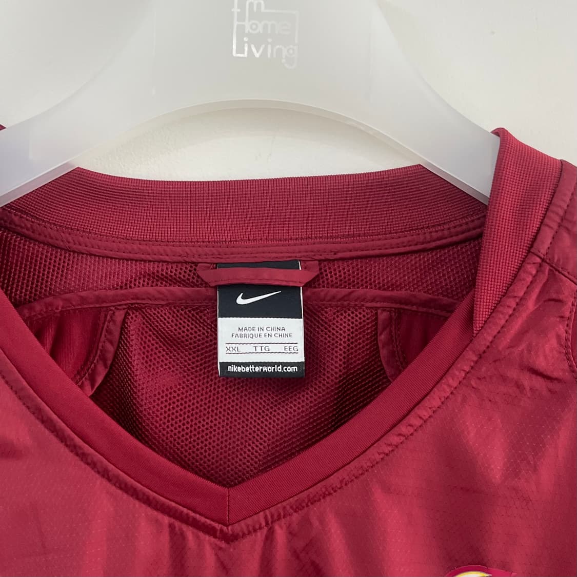 나이키 키움 히어로즈 버건디 웜업 바람막이 자켓 상품이미지6