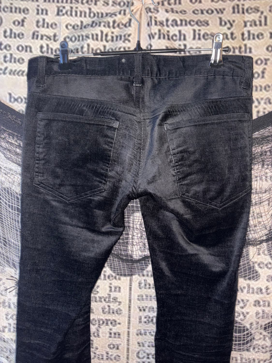 Pledge velvet slim pants 상품이미지8