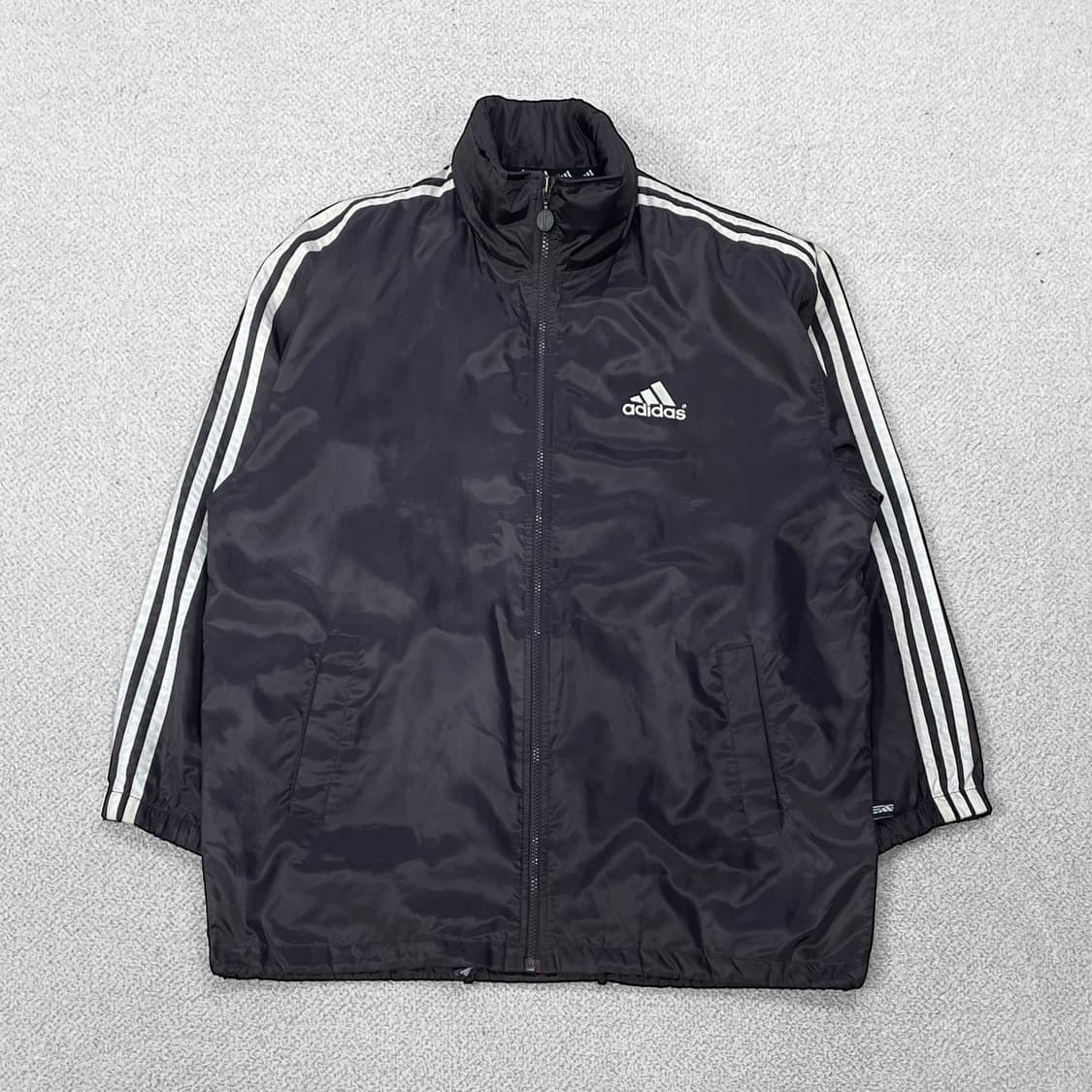 아디다스 올드스쿨 3s 바람막이 자켓 다크브라운 상품이미지1