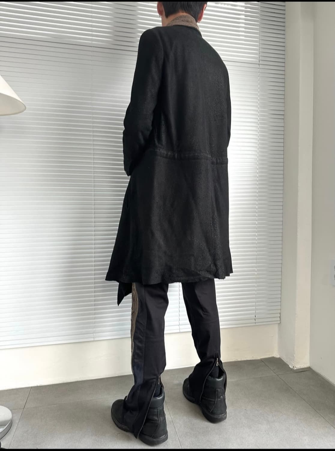 아이작 세럼 디어스킨 레더 코트 상품이미지5