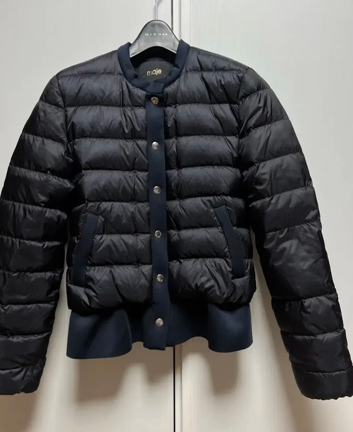 마쥬 오리털 프릴 패딩 경량패딩 상품이미지2