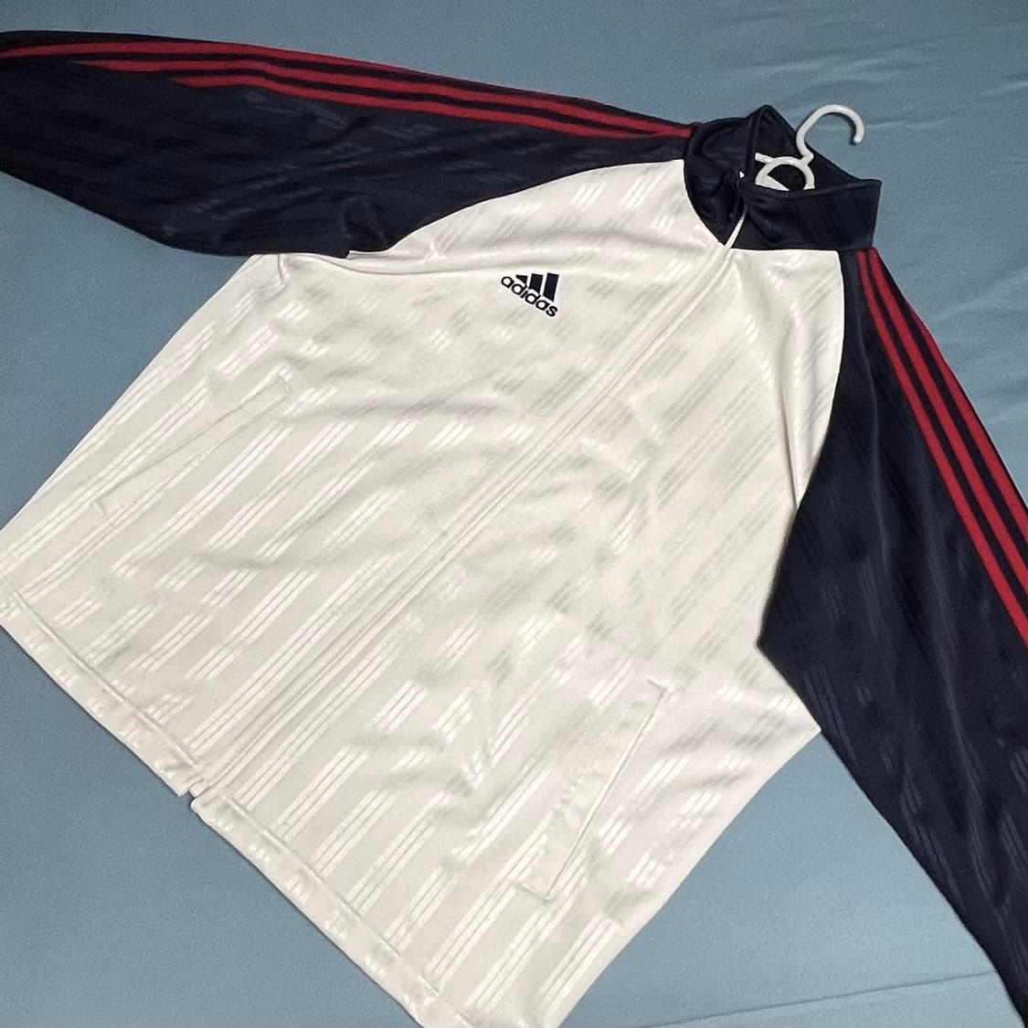 00s 아디다스 화이트 져지 M 상품이미지1
