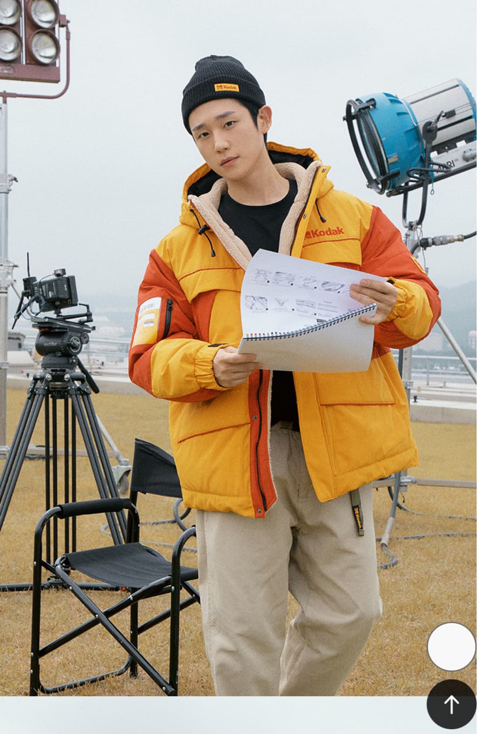 코닥 정해인 메일러 패딩 새상품 L 사이즈판매 합니다 상품이미지1