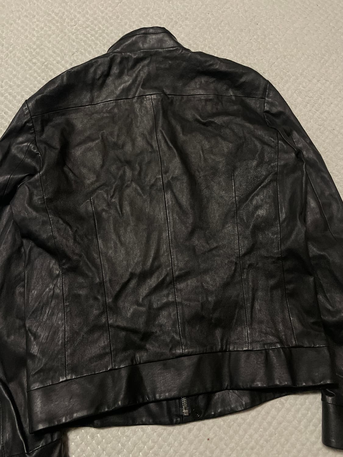 광희시장 아티잔 무드 램스킨 양가죽 레더 자켓 상품이미지9