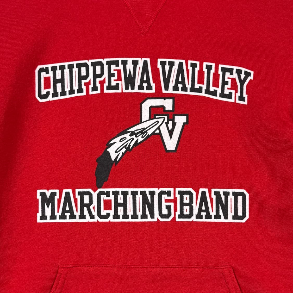 M) 러셀 빈티지 후드티 레드 50/50 상품이미지4