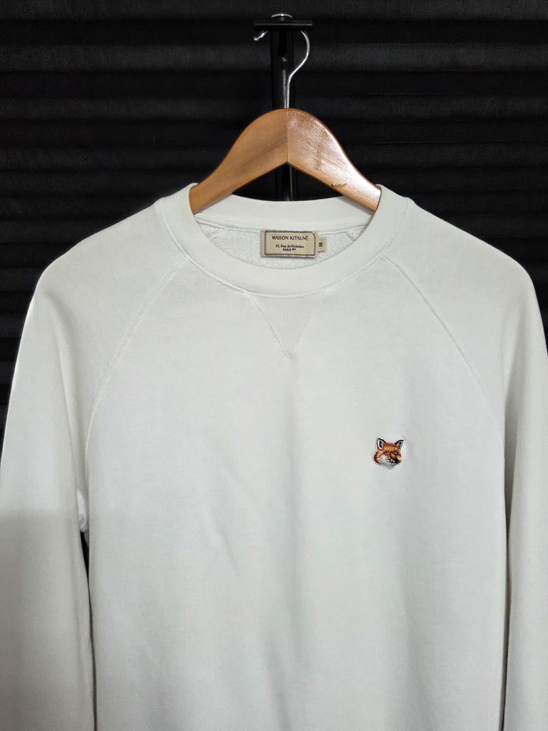 (정품) [메종키츠네] 폭스 헤드 패치 클래식 맨투맨 | 00136 상품이미지2