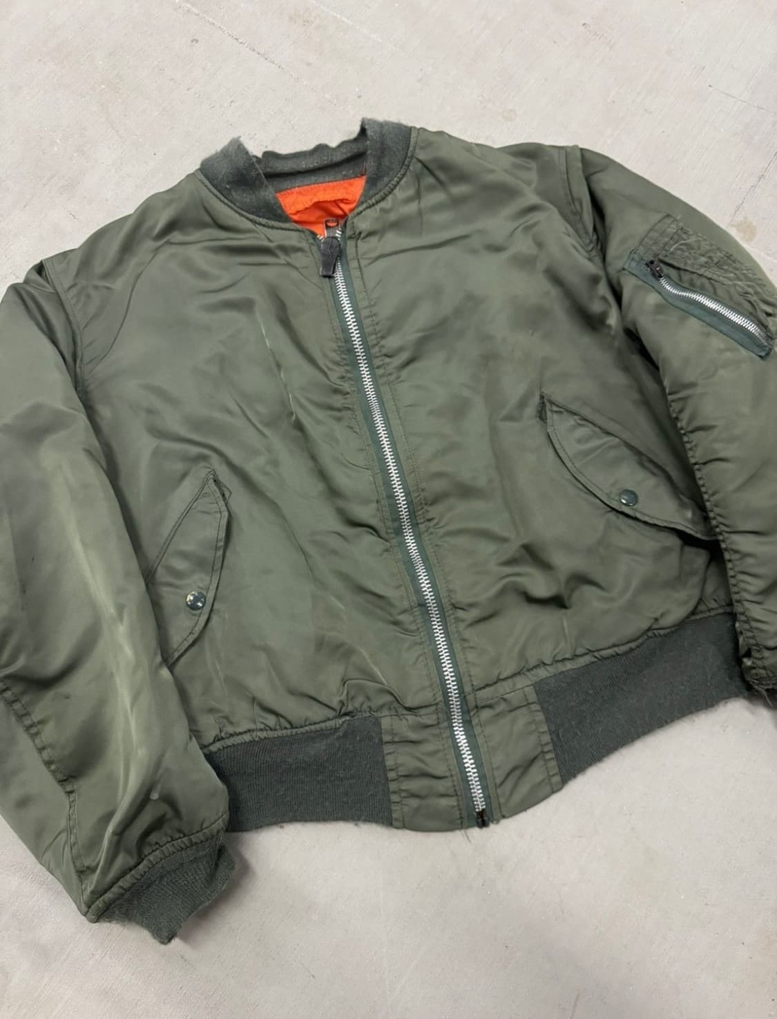 MA-1 Military Issue Flight Bomber Jacket 상품이미지2