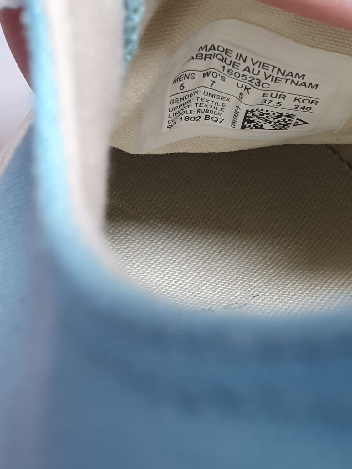 컨버스 척70 캔버스 브라이트 240 🌈👟 상품이미지9