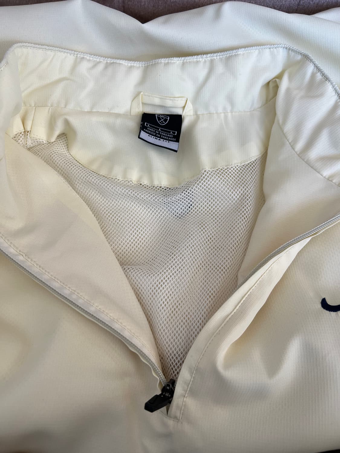 나이키골프 아이보리 바람막이  아노락티셔츠  상품이미지3