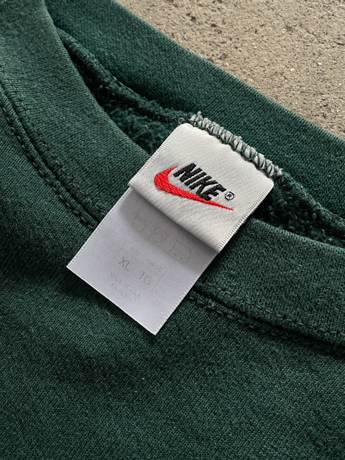 USA Made)90s Nike Swoosh Forest Green 상품이미지5