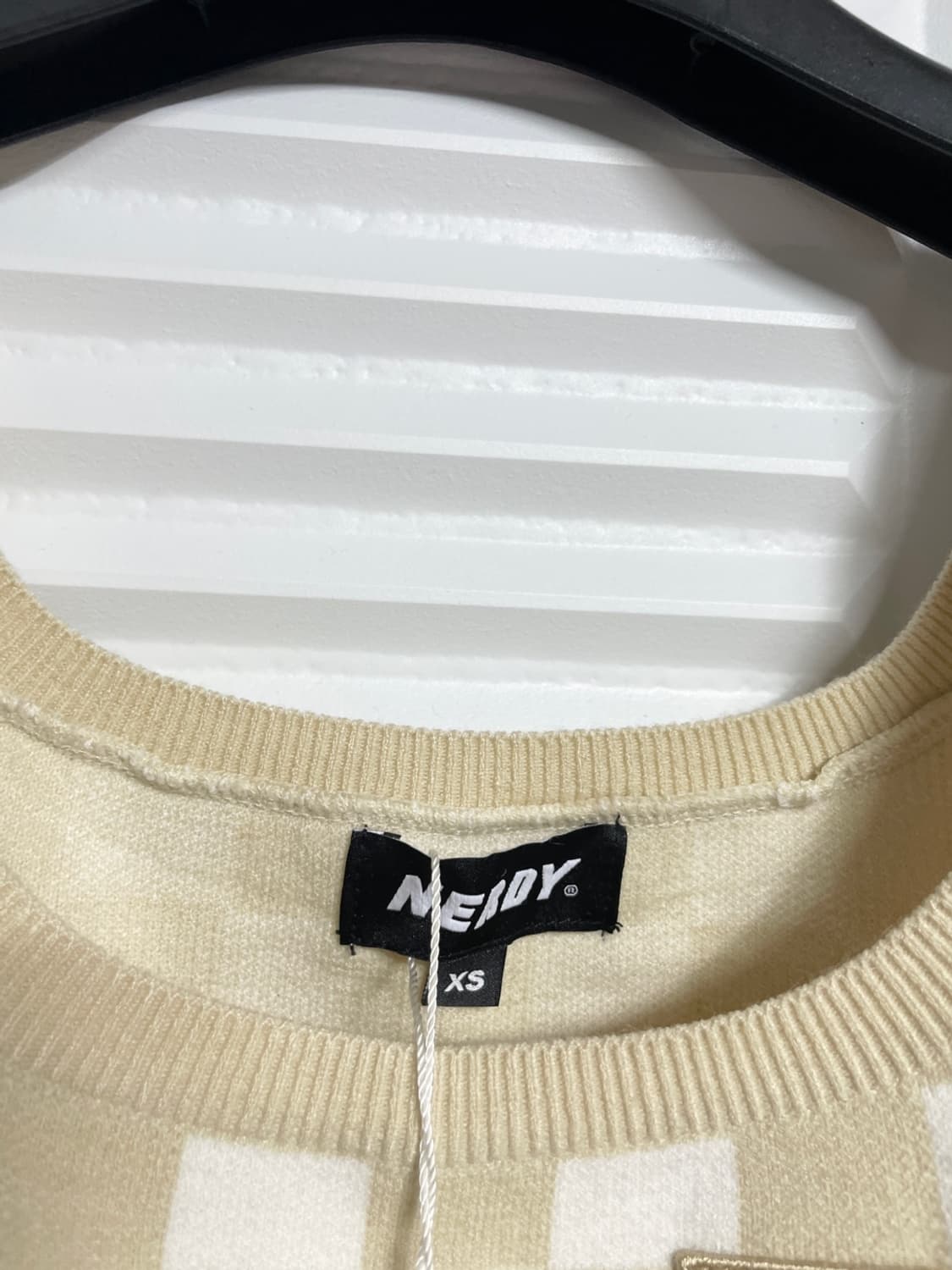 널디 니트 크롭탑 새상품 상품이미지5