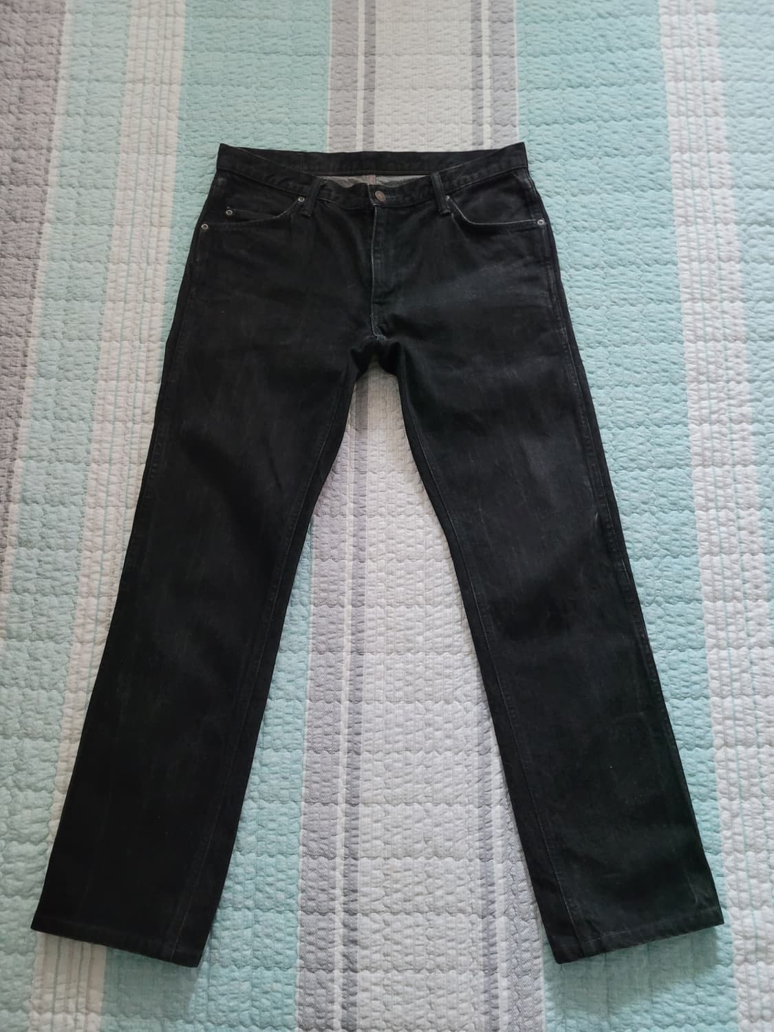 블루블루재팬 BlueBlueJapan 빈티지 블랙워싱진 34사이즈 상품이미지1