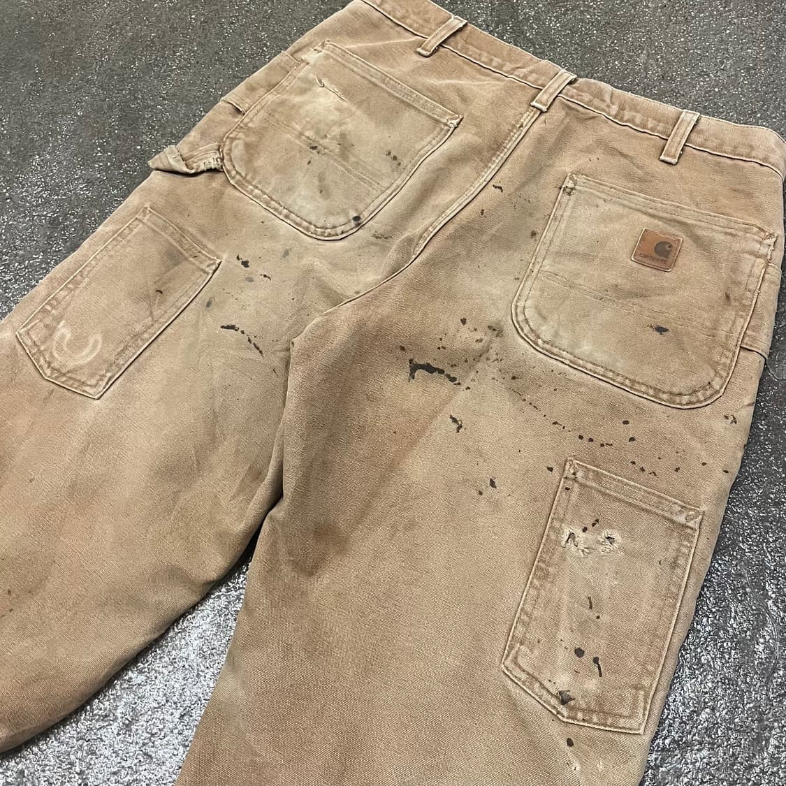 Carhartt 데미지 더블니 워크 팬츠 (33“) 상품이미지6