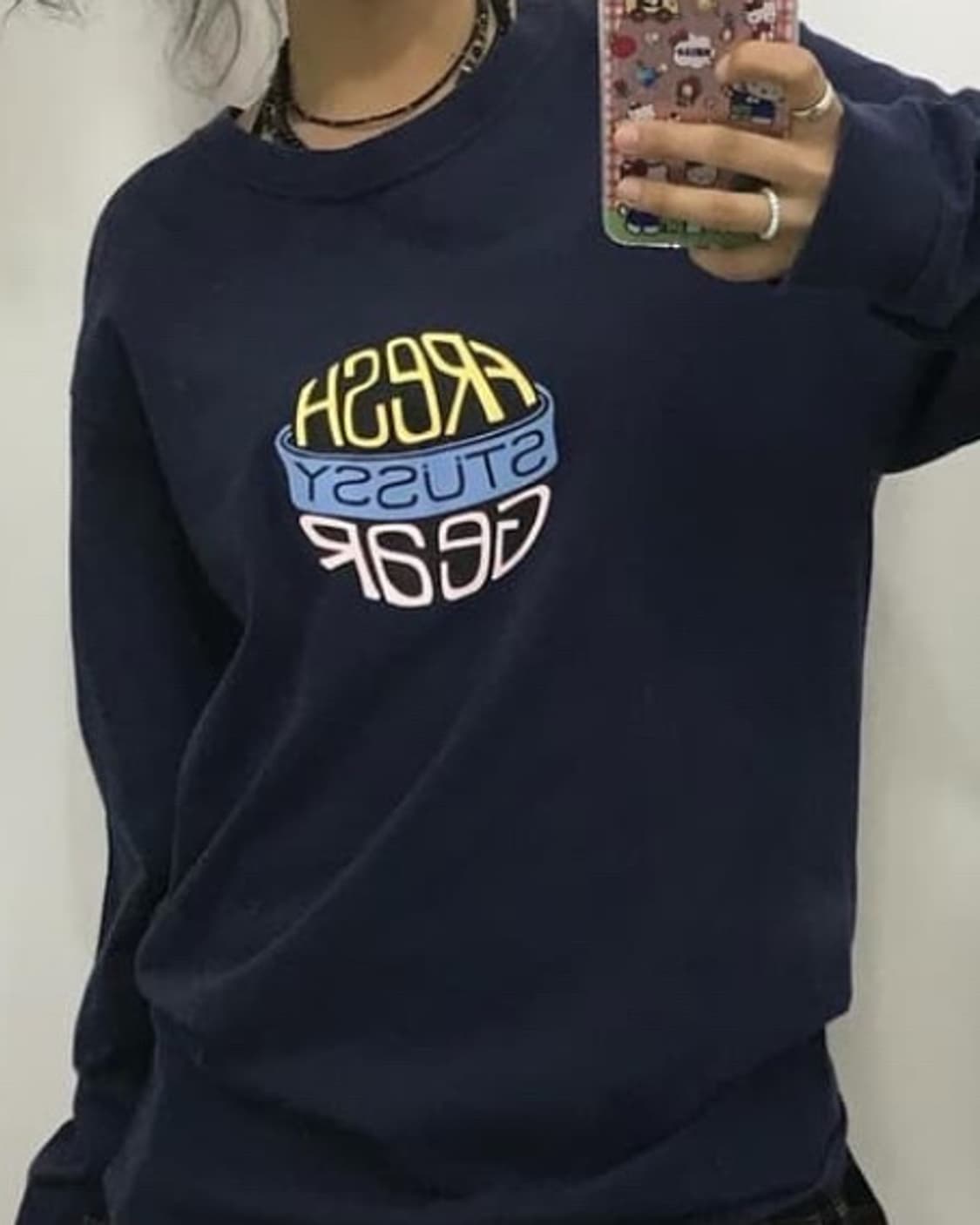 스투시 프린팅 롱슬리브 상품이미지3